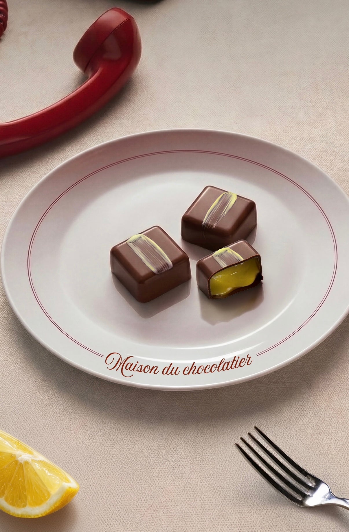 Lemon chocolate